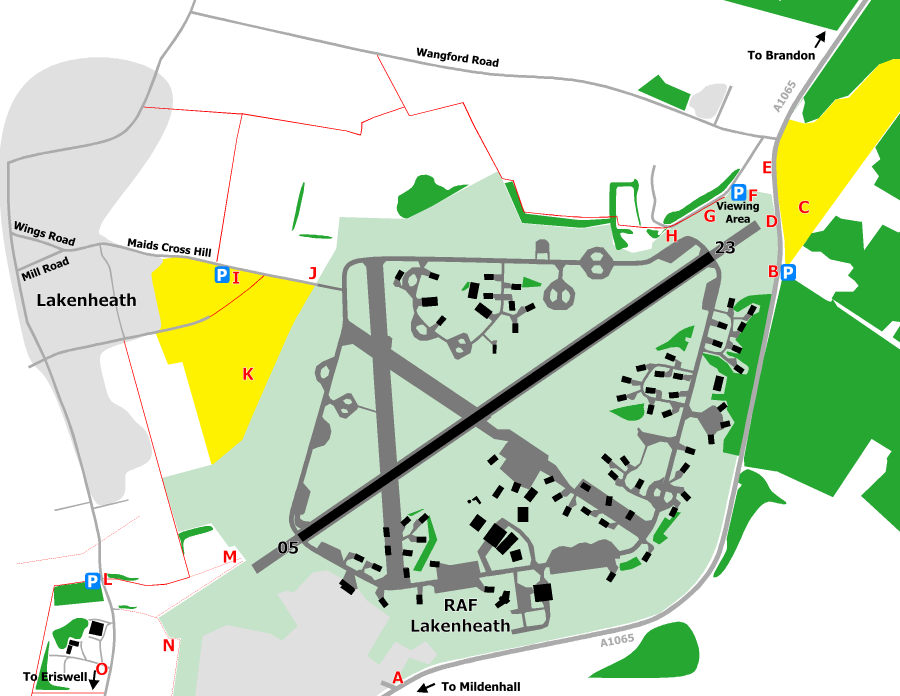 52 Degrees North Travel Guide - RAF Lakenheath