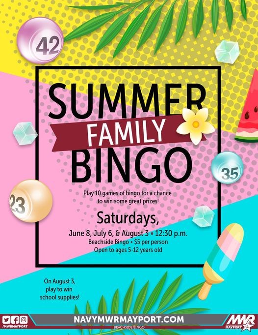 Beachside Bingo - NS Mayport