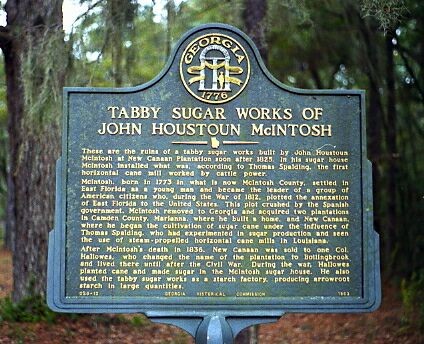 Mcintosh Sugar Miill Tabby Ruins