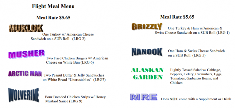 Top of the World Flight Kitchen - Eielson AFB