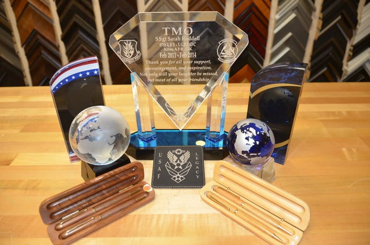 Altus AFB- Framing and Engraving