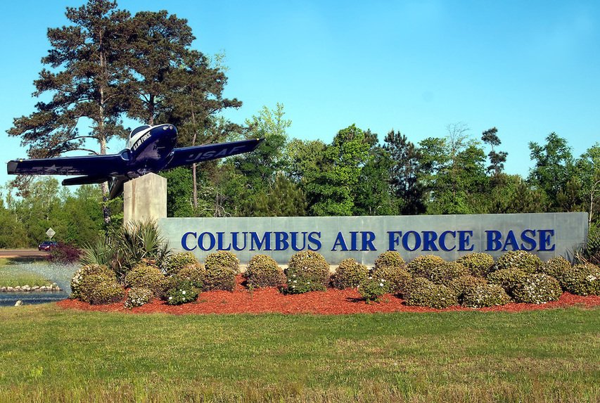 Columbus AFB - Nature Trails and Perimeter Road