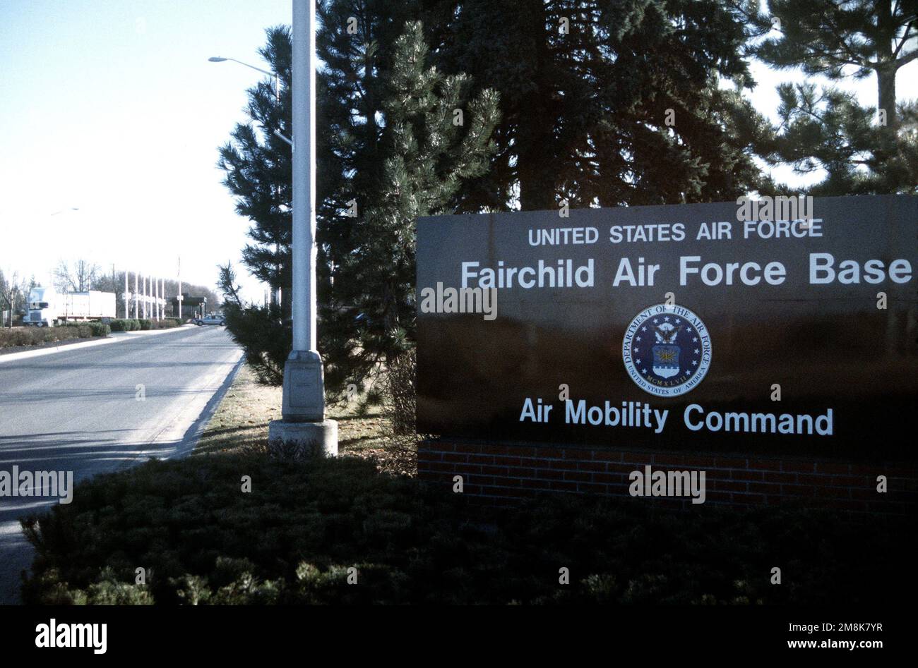 Fairchild Main Gate