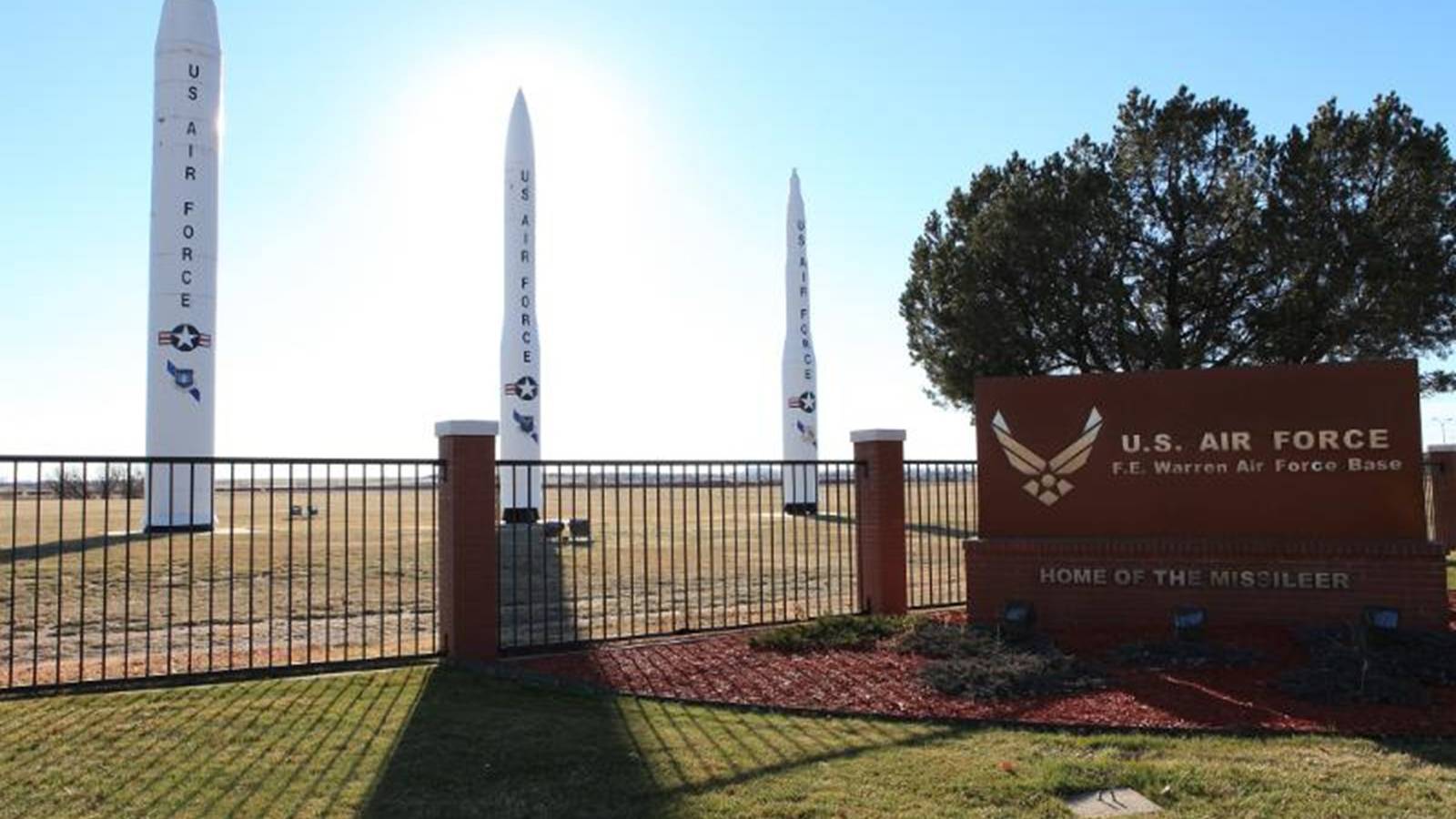 F.E. Warren Main Gate