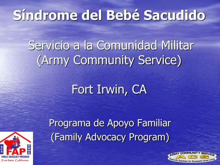 Family Advocacy Program