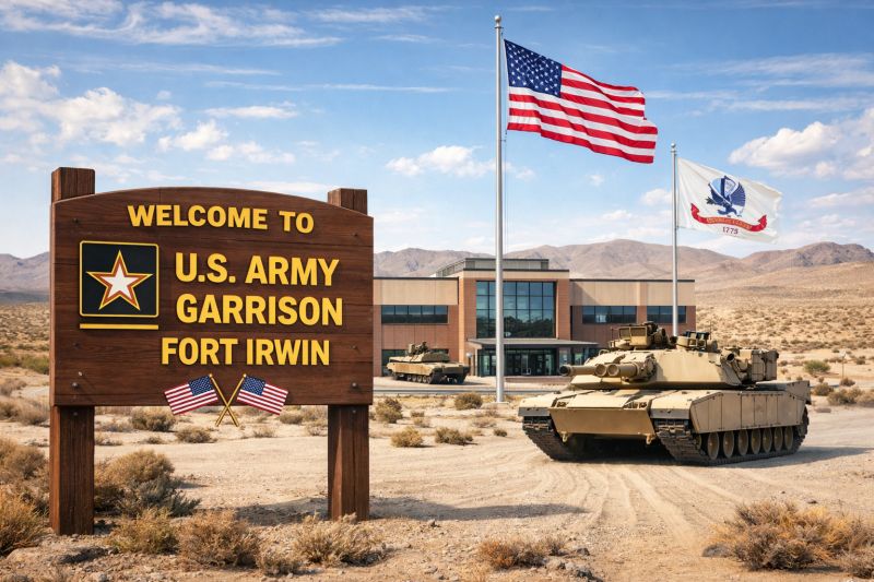 Columbia Gate Fort Irwin