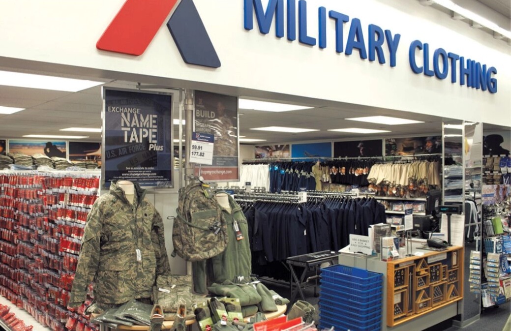 Military Clothing Sales Store