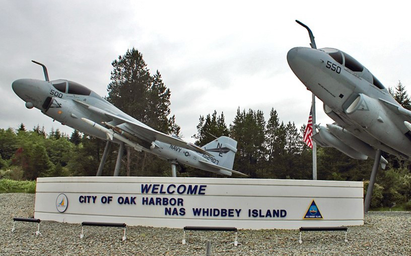 NAS Whidbey Island Main Gate