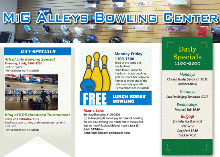 MiG Alleys Bowling Center