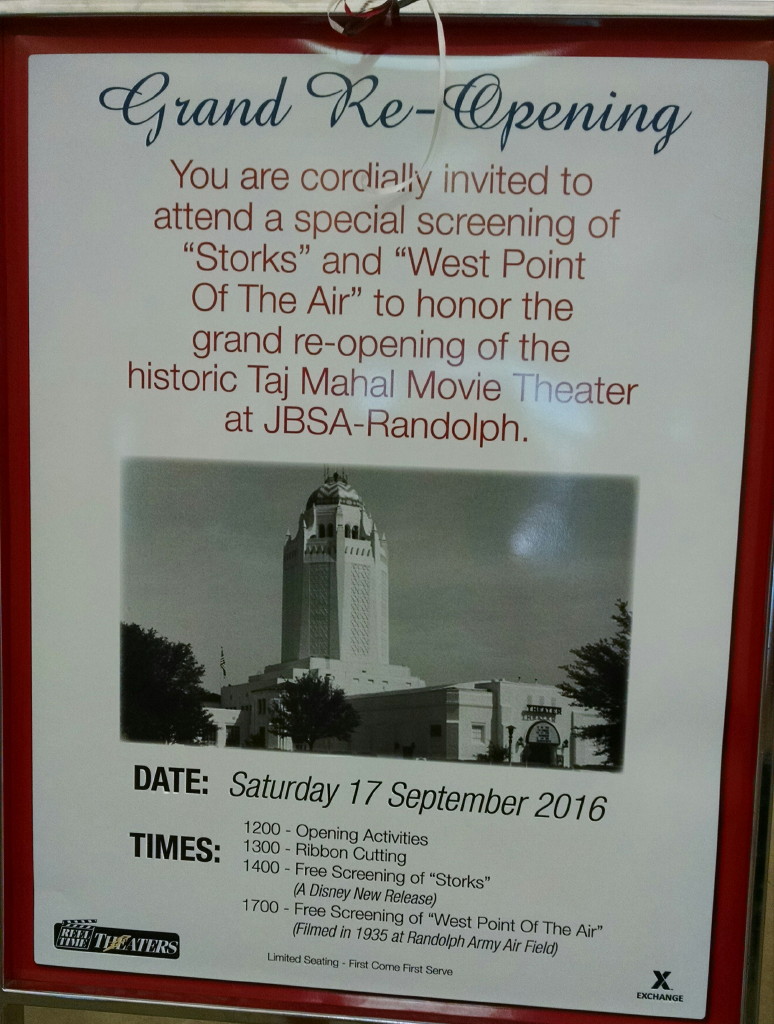 Randolph AFB Movie Theater